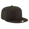 NEW ERA Pittsburgh Pirates Black On Black 9FIFTY Snapback Hat -Fashion Hat Shop 1080ProductPhotos 23 4905885e 0c53 42e5 83ce f0ebf7041af8