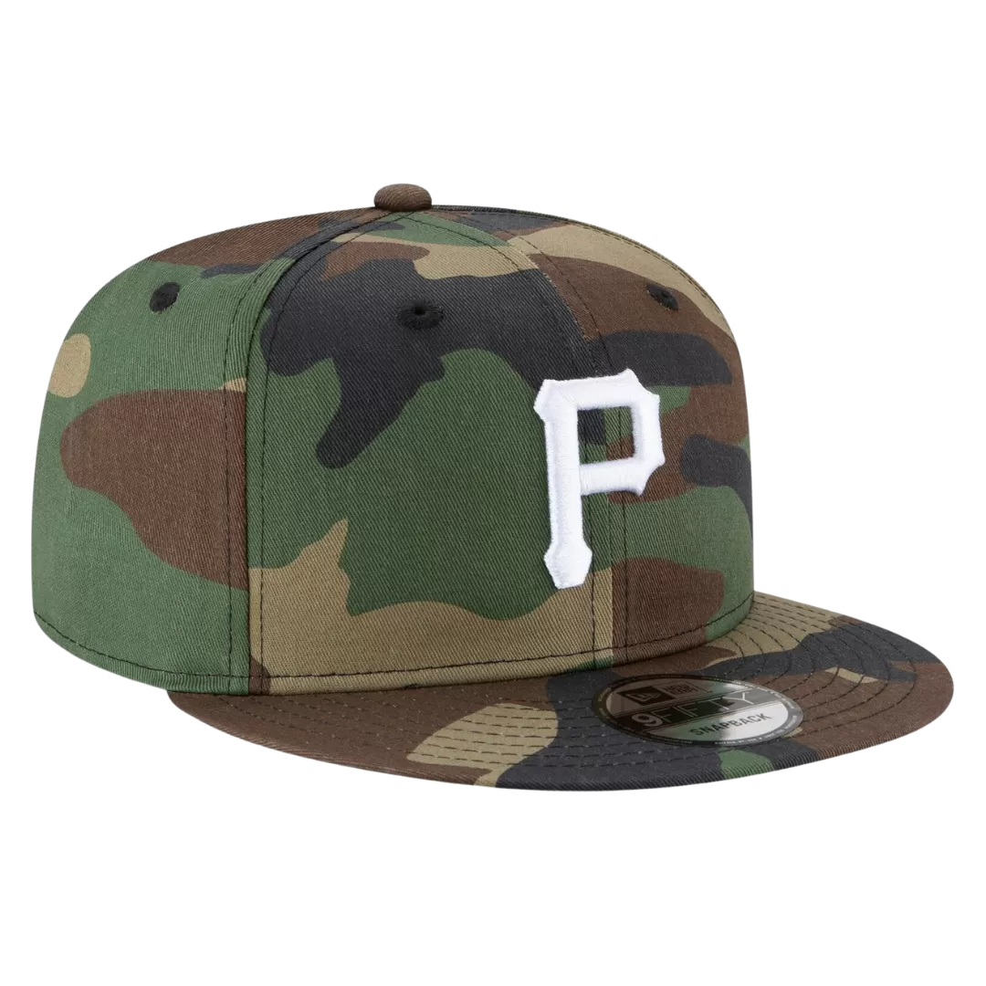 NEW ERA Pittsburgh Pirates Camouflage 9FIFTY Snapback Hat 3 NEW ERA Pittsburgh Pirates Camouflage 9FIFTY Snapback Hat