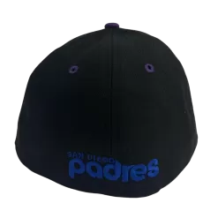 NEW ERA San Diego Padres Black/Blue/Purple 59FIFTY Fitted Hat -Fashion Hat Shop 1080ProductPhotos 2 e8d1567e ec4e 495d b1b1 a940c2f4569c