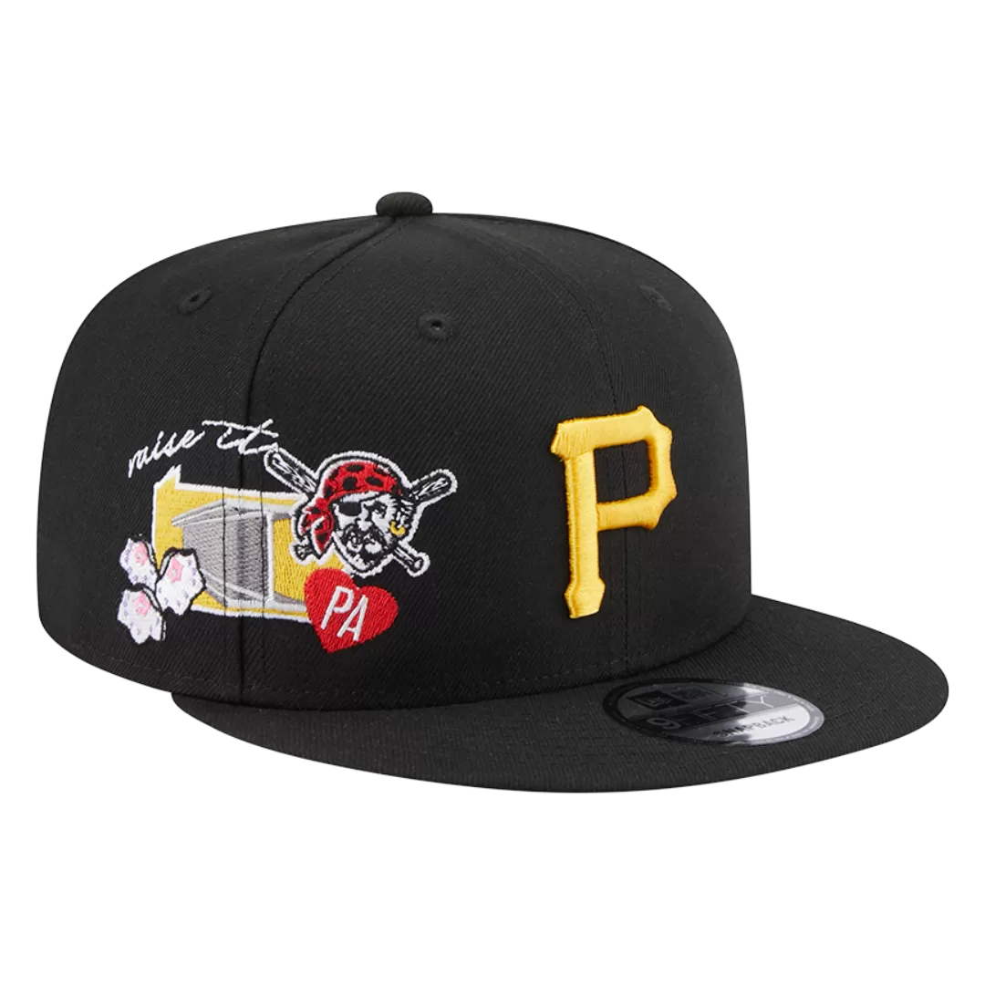 NEW ERA Pittsburgh Pirates Icon 9FIFTY Snapback Hat 3 NEW ERA Pittsburgh Pirates Icon 9FIFTY Snapback Hat