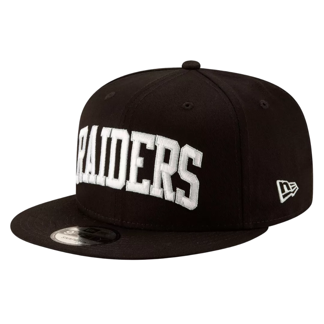 NEW ERA Las Vegas Raiders Arch 9FIFTY Snapback Hat 4 NEW ERA Las Vegas Raiders Arch 9FIFTY Snapback Hat - Image 2
