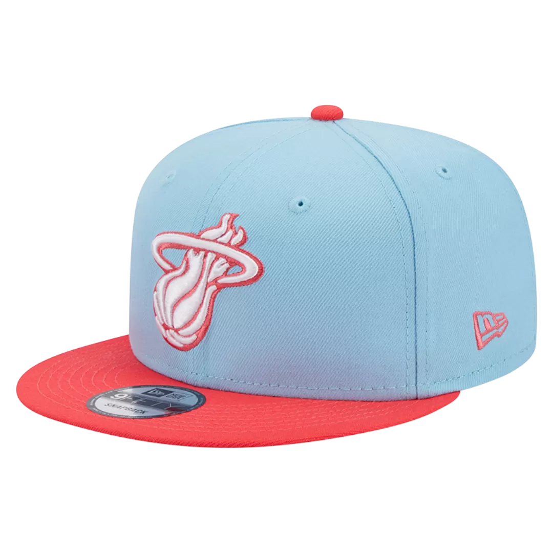 NEW ERA Miami Heat Alternate Color Pack 9FIFTY Snapback Hat 4 NEW ERA Miami Heat Alternate Color Pack 9FIFTY Snapback Hat - Image 2