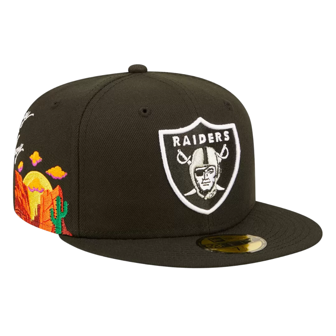 NEW ERA Las Vegas Raiders Cloud Icon 59FIFTY Fitted Hat