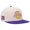 Mitchell & Ness Los Angeles Lakers Mitchell And Ness 35th Anniversary Side Patch Snapback Hat