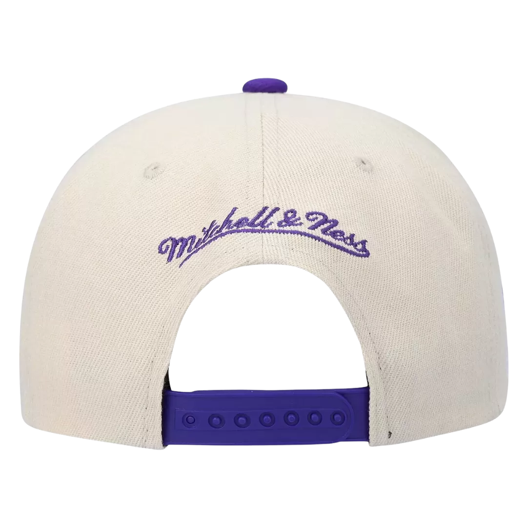 Mitchell & Ness Los Angeles Lakers Mitchell And Ness 35th Anniversary Side Patch Snapback Hat 5 Mitchell & Ness Los Angeles Lakers Mitchell And Ness 35th Anniversary Side Patch Snapback Hat - Image 3