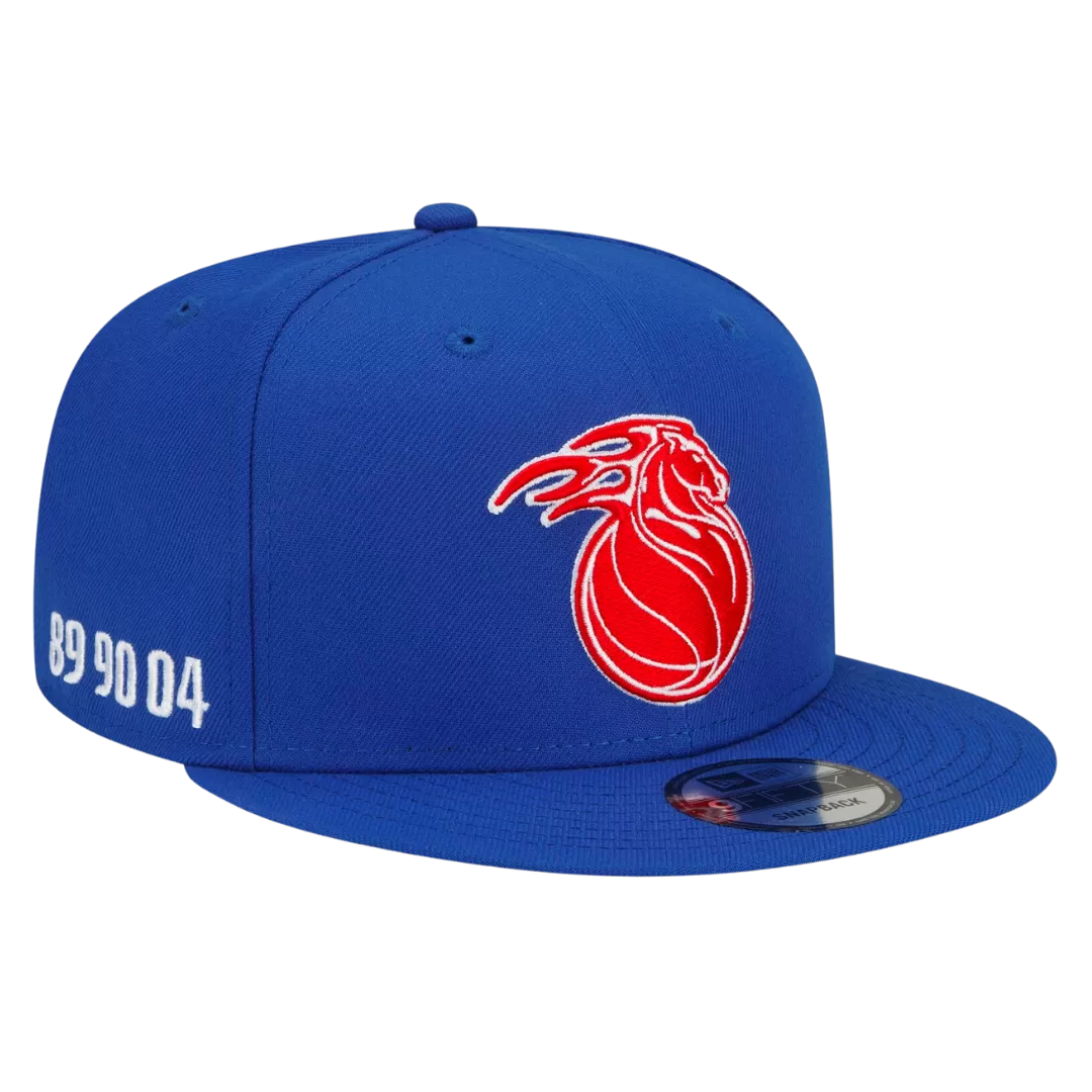 NEW ERA Detroit Pistons City Edition Alt 9FIFTY Snapback Hat 3 NEW ERA Detroit Pistons City Edition Alt 9FIFTY Snapback Hat
