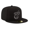 NEW ERA Miami Heat Black And White 59FIFTY Fitted Hat -Fashion Hat Shop 1080ProductPhotos 43 b97789c2 444b 4b62 b189 cfcefffae81a