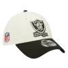 NEW ERA Las Vegas Raiders Cream/Black 2022 Sideline 39THIRTY Flex Hat -Fashion Hat Shop 1080ProductPhotos 47 12231b7c d8d8 4ee5 802e b3b06df5cc9d