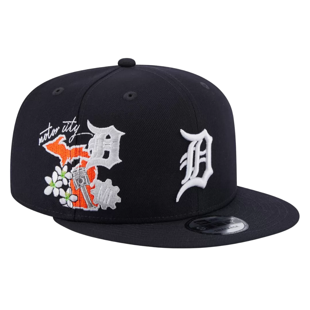 NEW ERA Detroit Tigers Icon 9FIFTY Snapback Hat 3 NEW ERA Detroit Tigers Icon 9FIFTY Snapback Hat