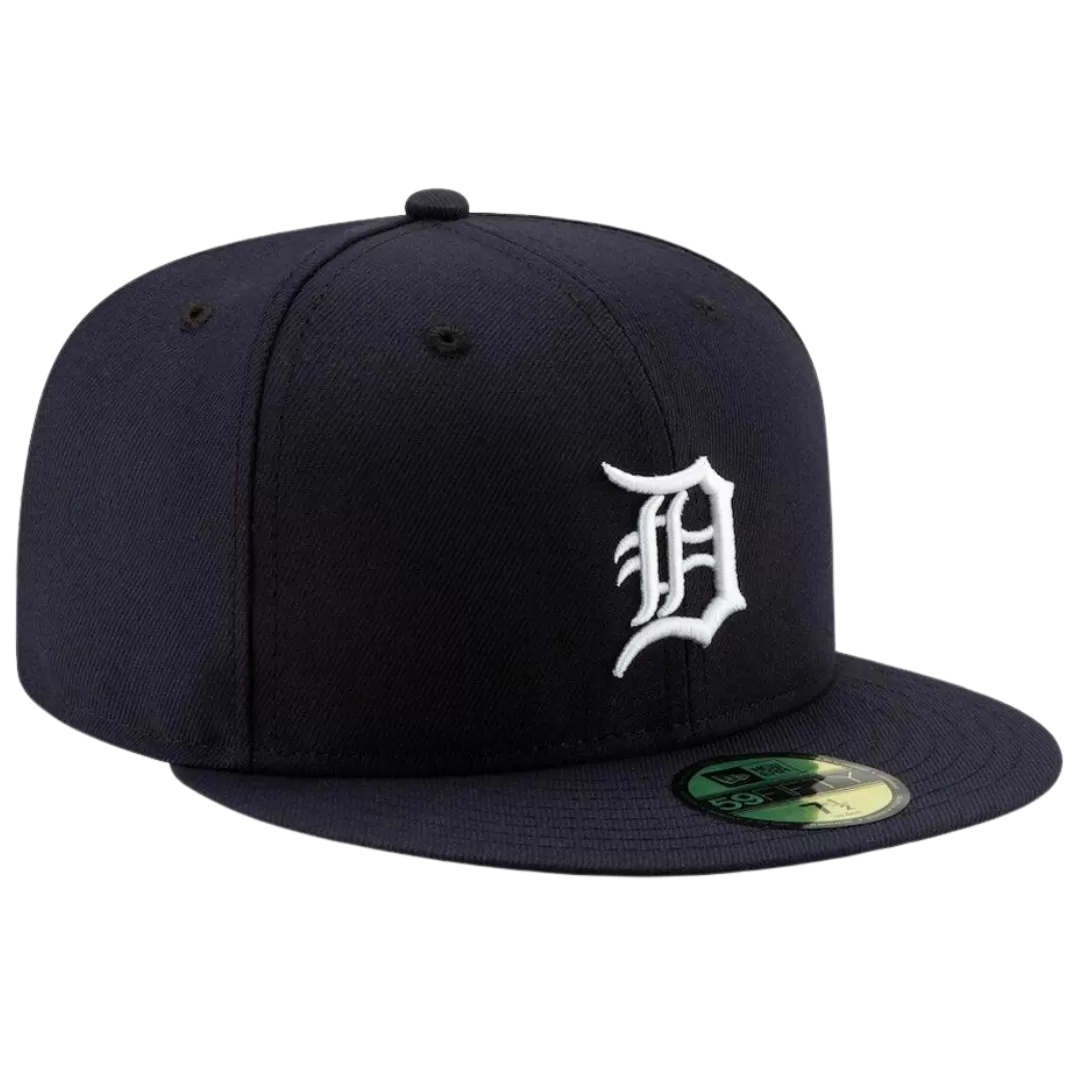NEW ERA Detroit Tigers Navy 59FIFTY Fitted Hat 3 NEW ERA Detroit Tigers Navy 59FIFTY Fitted Hat