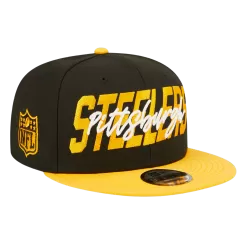NEW ERA Pittsburgh Steelers 2022 Draft 9FIFTY Snapback Hat