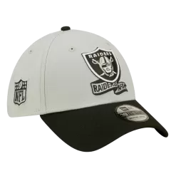 NEW ERA Las Vegas Raiders Grey/Black 2022 Sideline 39THIRTY Flex Hat