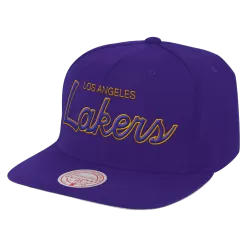 Mitchell & Ness Los Angeles Lakers Mitchell And Ness Champ Year Trophy Snapback Hat