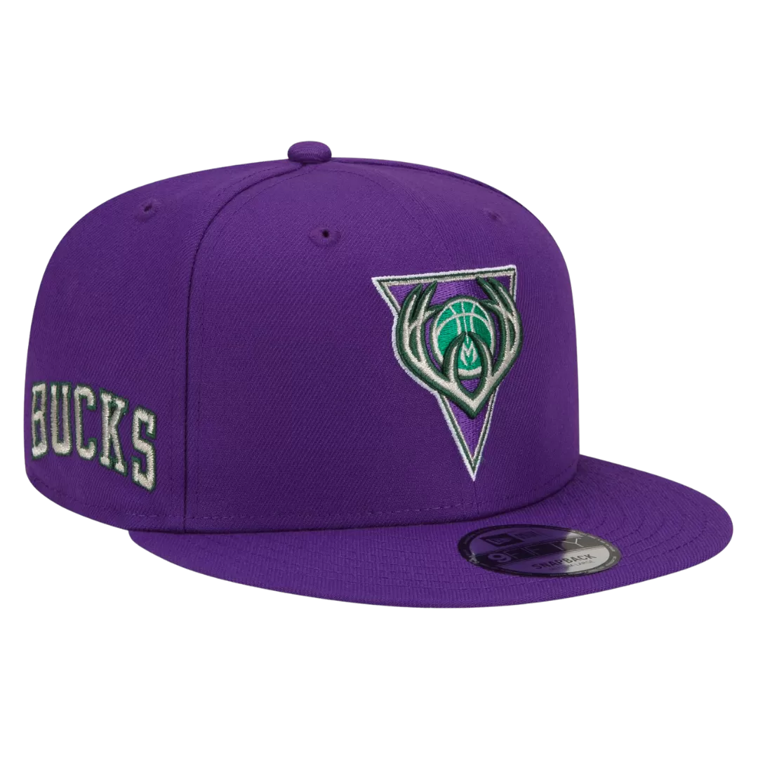 NEW ERA Milwaukee Bucks City Edition Alt 9FIFTY Snapback Hat 3 NEW ERA Milwaukee Bucks City Edition Alt 9FIFTY Snapback Hat