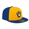 NEW ERA Milwaukee Brewers Diamond Era 59FIFTY Fitted Hat -Fashion Hat Shop 1080ProductPhotos 60 e0cc3ae6 aca4 4067 8527 aea4062e1044