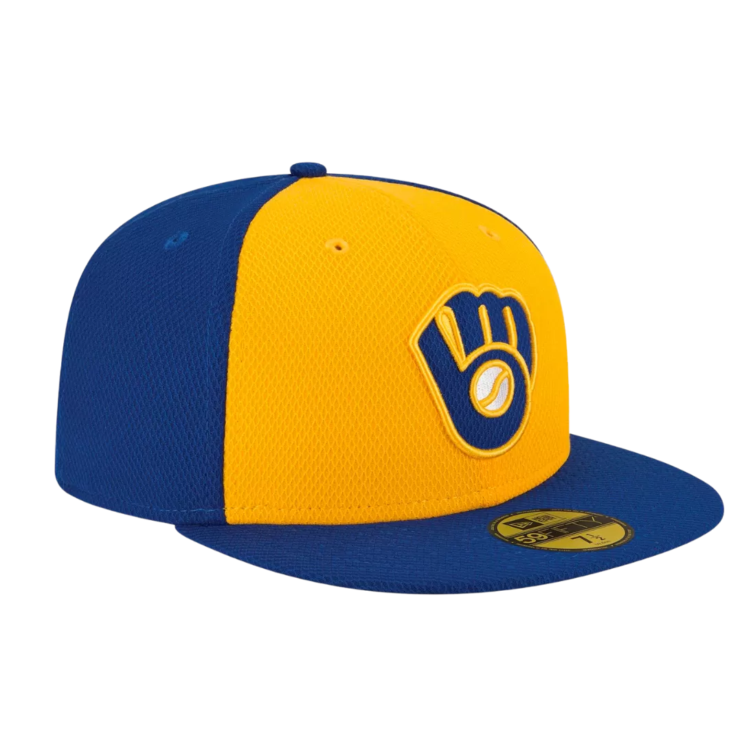 NEW ERA Milwaukee Brewers Diamond Era 59FIFTY Fitted Hat 3 NEW ERA Milwaukee Brewers Diamond Era 59FIFTY Fitted Hat