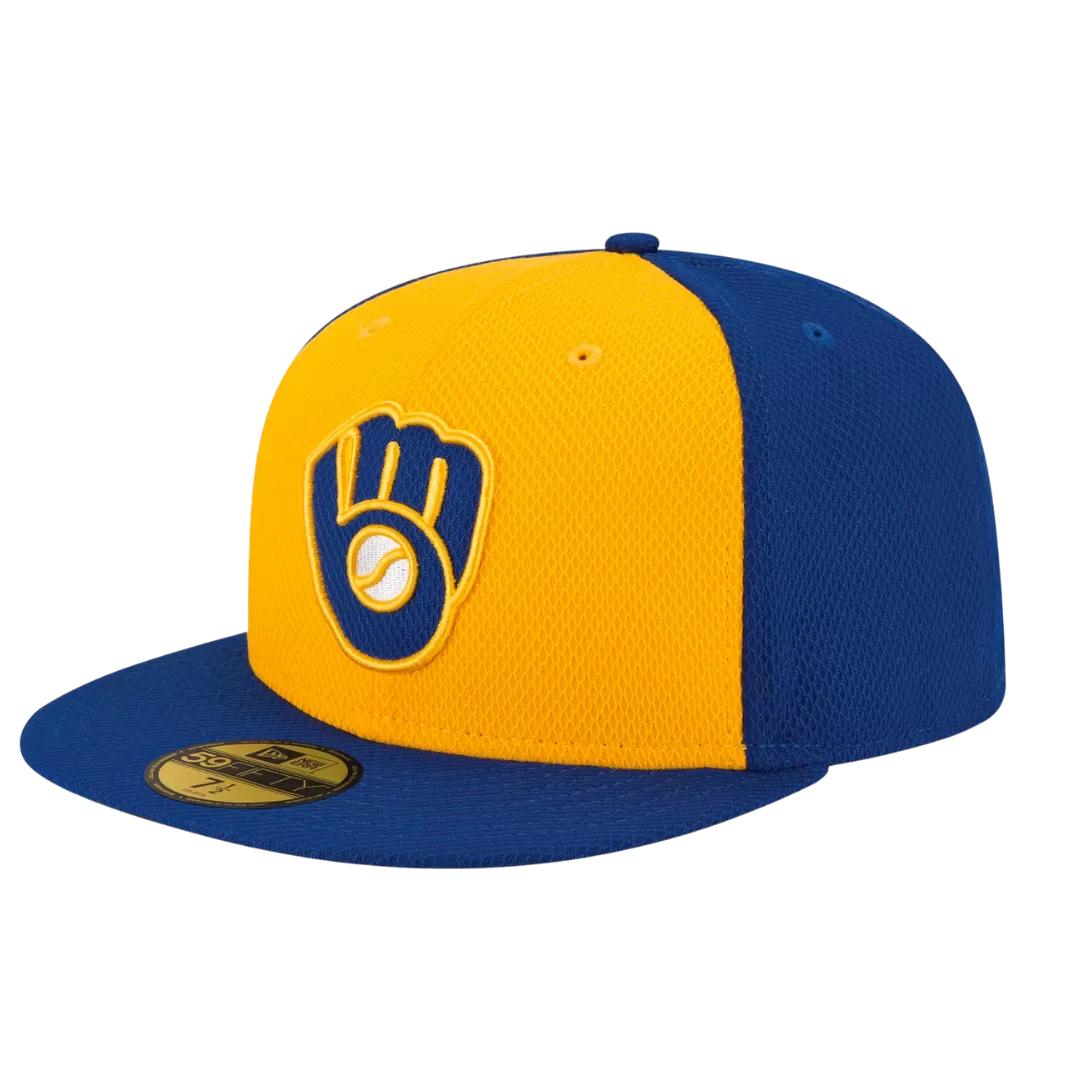 NEW ERA Milwaukee Brewers Diamond Era 59FIFTY Fitted Hat 4 NEW ERA Milwaukee Brewers Diamond Era 59FIFTY Fitted Hat - Image 2