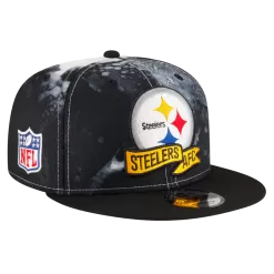 NEW ERA Pittsburgh Steelers 2022 Sideline Ink Dye 9FIFTY Snapback Hat