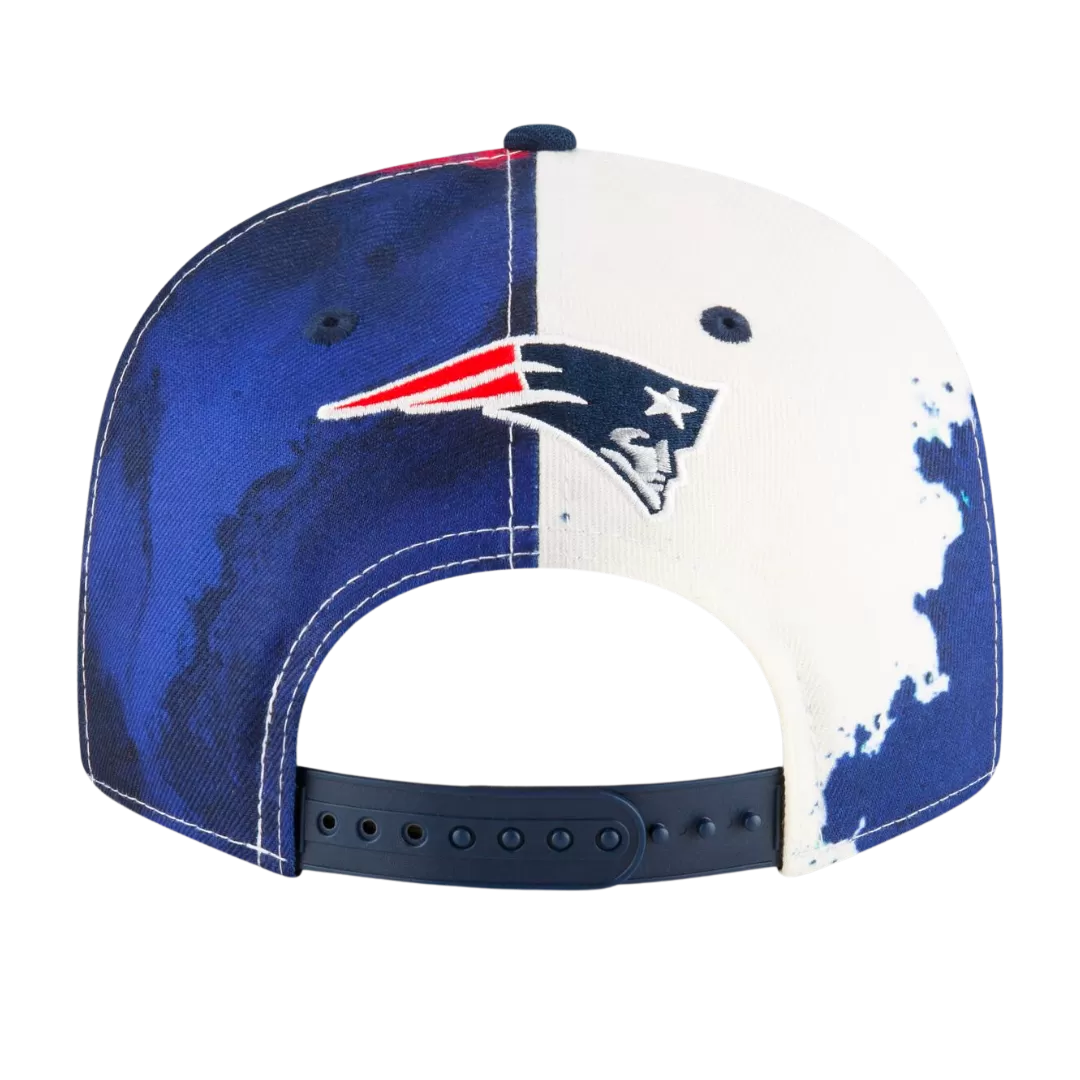 NEW ERA New England Patriots 2022 Sideline Ink Dye 9FIFTY Snapback Hat 5 NEW ERA New England Patriots 2022 Sideline Ink Dye 9FIFTY Snapback Hat - Image 3