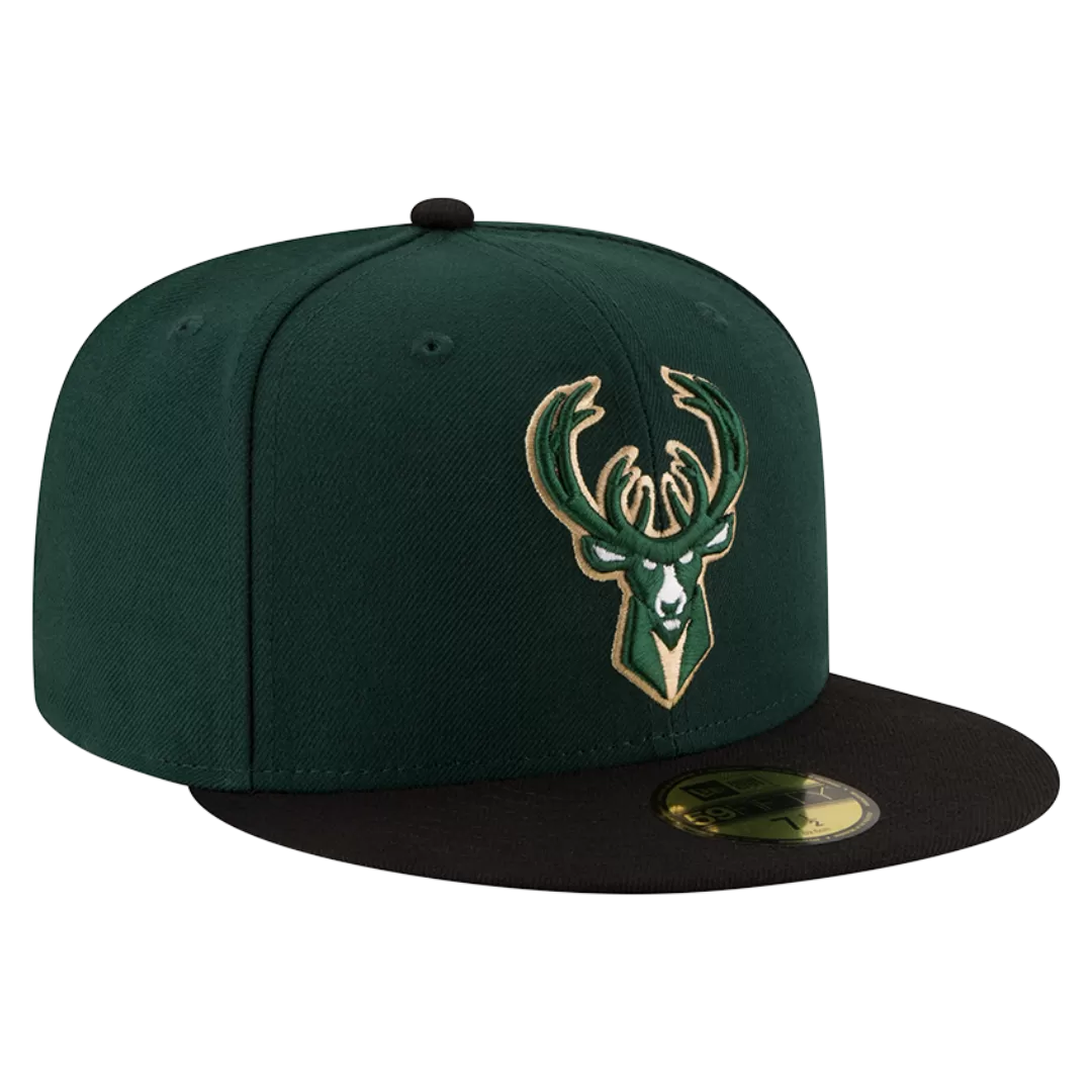 NEW ERA Milwaukee Bucks 59FIFTY Fitted Hat 3 NEW ERA Milwaukee Bucks 59FIFTY Fitted Hat