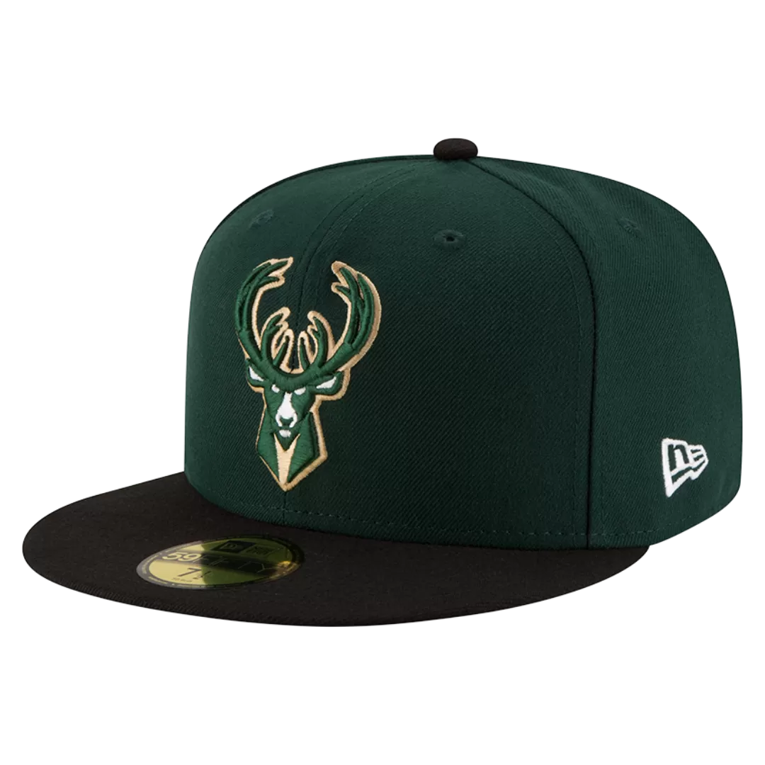 NEW ERA Milwaukee Bucks 59FIFTY Fitted Hat 4 NEW ERA Milwaukee Bucks 59FIFTY Fitted Hat - Image 2