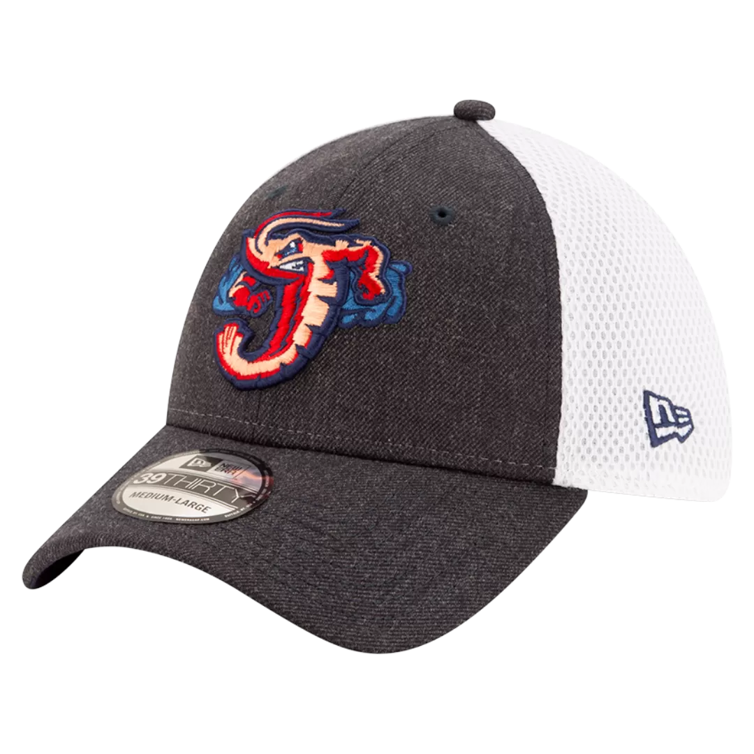 NEW ERA Jacksonville Jumbo Shrimp Heather Front Neo 39THIRTY Flex Hat 5 NEW ERA Jacksonville Jumbo Shrimp Heather Front Neo 39THIRTY Flex Hat - Image 3