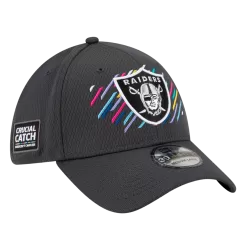 NEW ERA Las Vegas Raiders 2021 Crucial Catch 39THIRTY Flex Hat