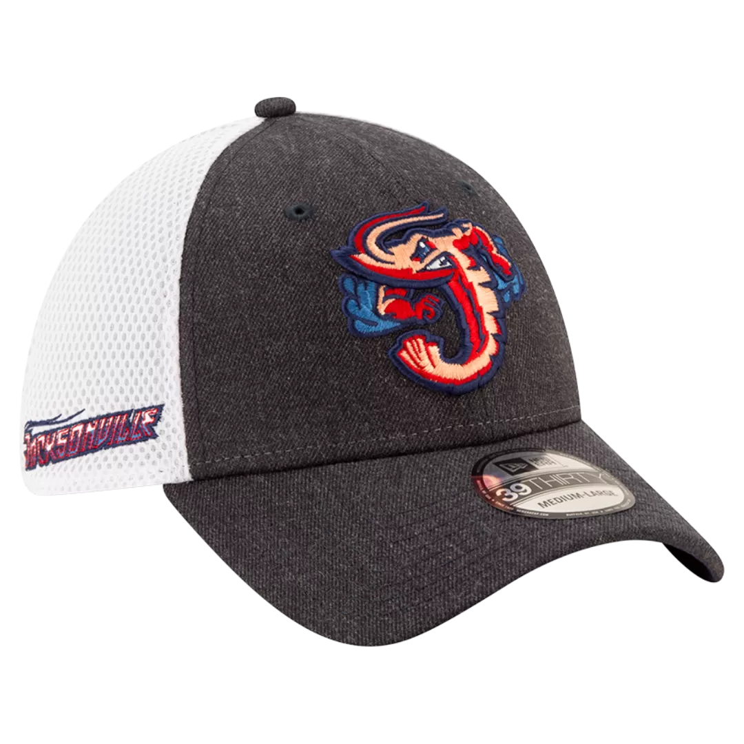 NEW ERA Jacksonville Jumbo Shrimp Heather Front Neo 39THIRTY Flex Hat 3 NEW ERA Jacksonville Jumbo Shrimp Heather Front Neo 39THIRTY Flex Hat