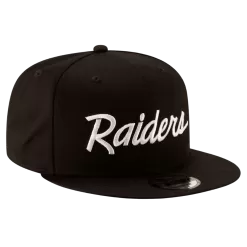NEW ERA Las Vegas Raiders Script 9FIFTY Snapback Hat