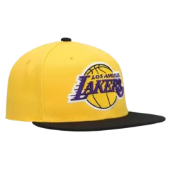 Mitchell & Ness Los Angeles Lakers Mitchell And Ness Two Tone Core Snapback Hat