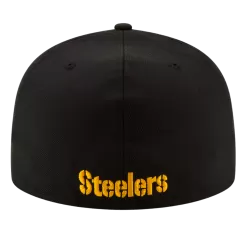 NEW ERA Pittsburgh Steelers Black 59FIFTY Fitted Hat -Fashion Hat Shop 1080ProductPhotos 76 d4695d46 c056 4ac7 8725 c33cbca9a700