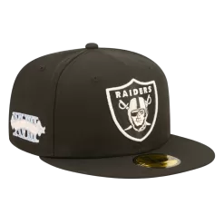 NEW ERA Las Vegas Raiders Super Bowl XVIII Pink Pop Sweat 59FIFTY Fitted Hat