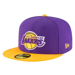NEW ERA Los Angeles Lakers Purple Two Tone 59FIFTY Fitted Hat -Fashion Hat Shop 1080ProductPhotos 87 ee187dbf cfc8 4807 a84c f692d306d420