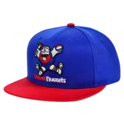 Mitchell & Ness Denver Nuggets Mitchell And Ness Two Tone Core Basic Snapback Hat