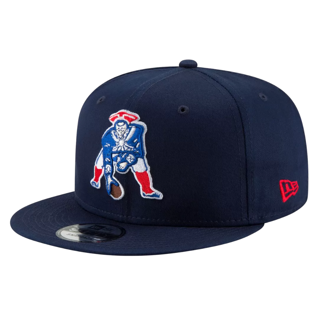 NEW ERA New England Patriots Retro 9FIFTY Snapback Hat 4 NEW ERA New England Patriots Retro 9FIFTY Snapback Hat - Image 2