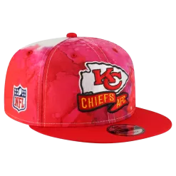 NEW ERA Kansas City Chiefs 2022 Sideline Ink Dye 9FIFTY Snapback Hat