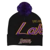 Mitchell & Ness Los Angeles Lakers Script Burst Knit Pom Beanie -Fashion Hat Shop 1080ProductPhotos 97 f21fbcb9 ed63 4fb9 919e 5b1578237422