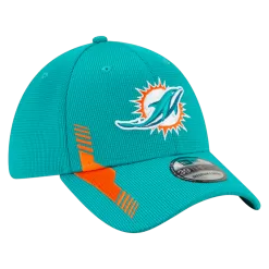 NEW ERA Miami Dolphins 2021 Sideline Home 39THIRTY Flex Hat