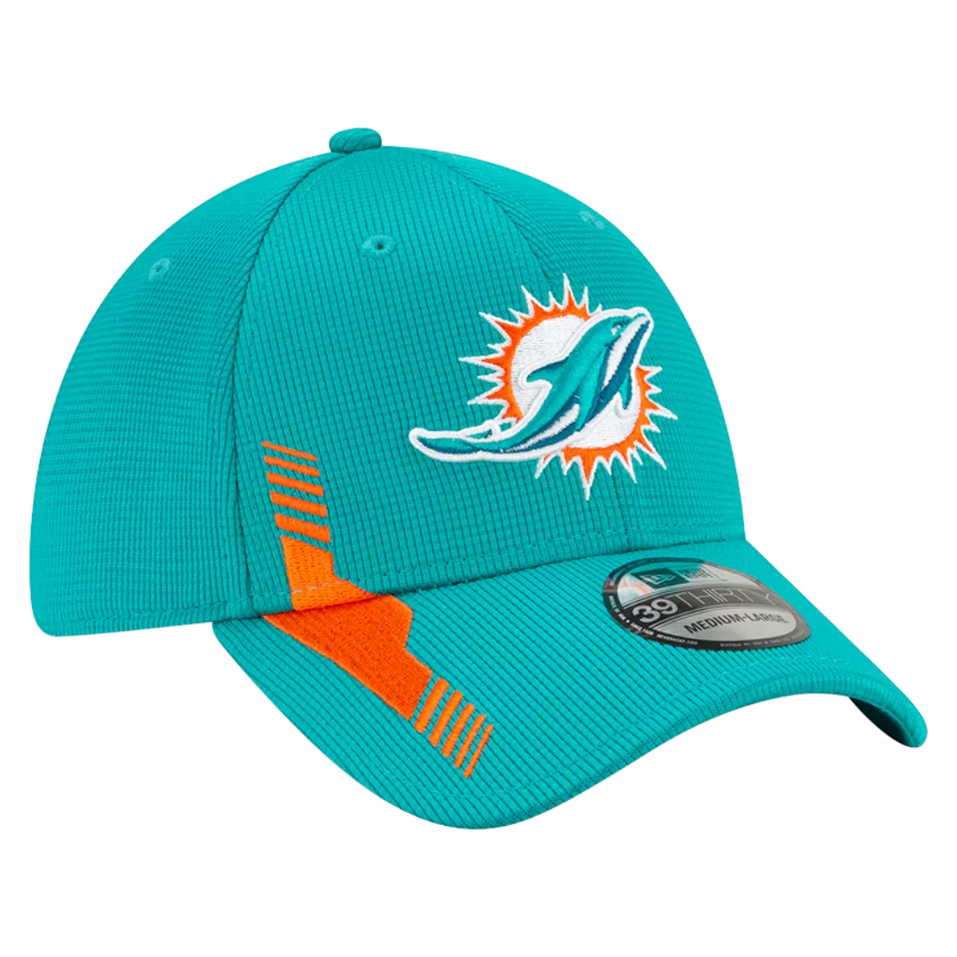 NEW ERA Miami Dolphins 2021 Sideline Home 39THIRTY Flex Hat 3 NEW ERA Miami Dolphins 2021 Sideline Home 39THIRTY Flex Hat