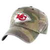 '47 BRAND Kansas City Chiefs Camo Clean Up Adjustable Hat