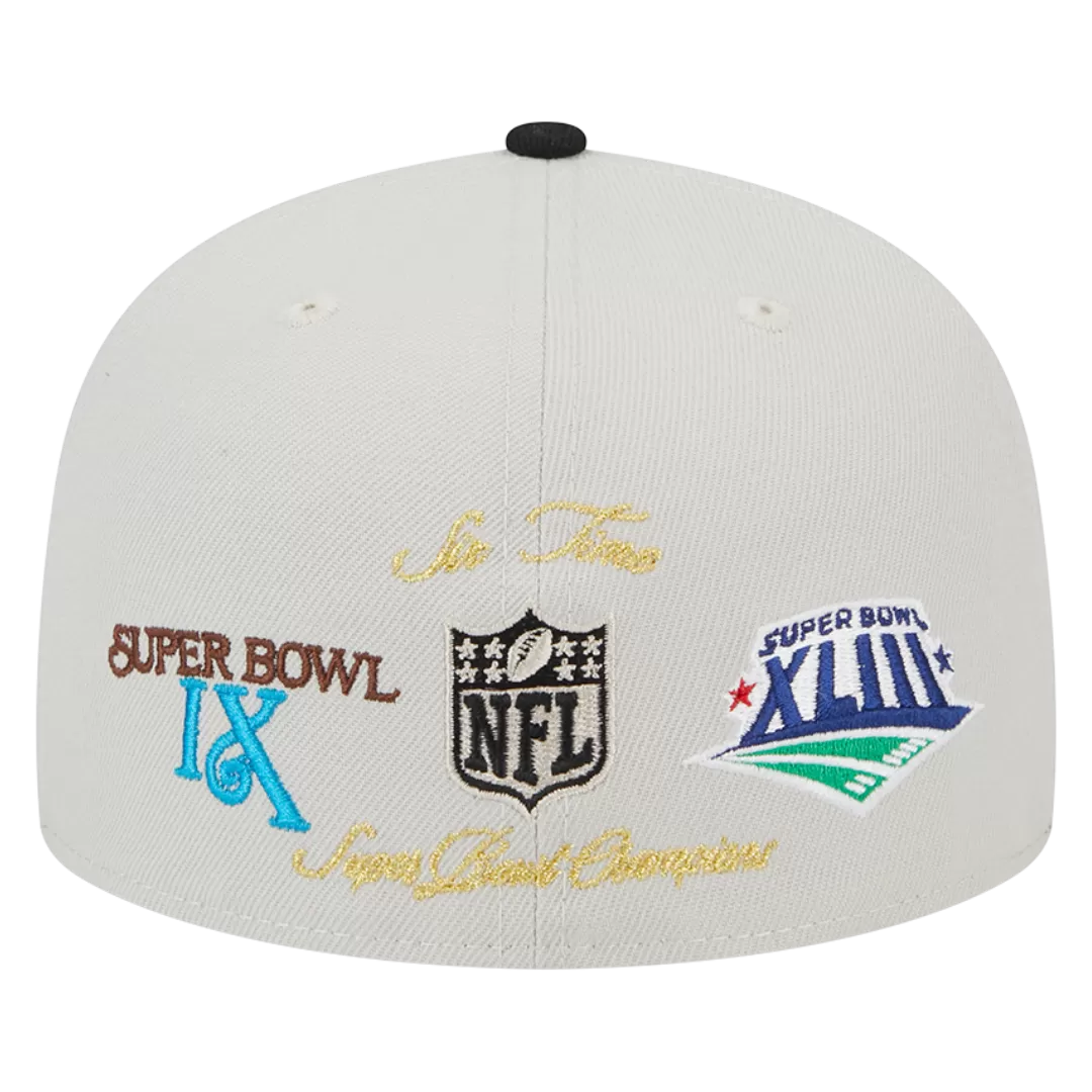 NEW ERA Pittsburgh Steelers World Class 59FIFTY Fitted Hat 5 NEW ERA Pittsburgh Steelers World Class 59FIFTY Fitted Hat - Image 3