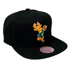 Mitchell & Ness Milwaukee Bucks Mitchell And Ness Core Basic Snapback Hat