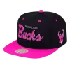 Mitchell & Ness Milwaukee Bucks Mitchell And Ness Sweetheart Script Snapback Hat -Fashion Hat Shop 1080x1080ProductPhotos 26 9d8041b8 5e0c 4332 99dd 384c80ac36f0