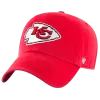 '47 BRAND Kansas City Chiefs Red Clean Up Adjustable Hat -Fashion Hat Shop 1080x1080ProductPhotos 37
