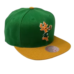 Mitchell & Ness Milwaukee Bucks Mitchell And Ness 1977 All Star Game Side Patch Snapback Hat