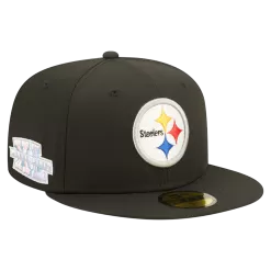NEW ERA Pittsburgh Steelers Super Bowl XL Pink Pop Sweat 59FIFTY Fitted Hat