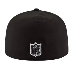 NEW ERA Cleveland Browns Black And White 59FIFTY Fitted Hat 7 NEW ERA Cleveland Browns Black And White 59FIFTY Fitted Hat -Fashion Hat Shop 113524553