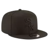 NEW ERA Chicago White Sox Black On Black 9FIFTY Snapback Hat 1 NEW ERA Chicago White Sox Black On Black 9FIFTY Snapback Hat -Fashion Hat Shop 115910711