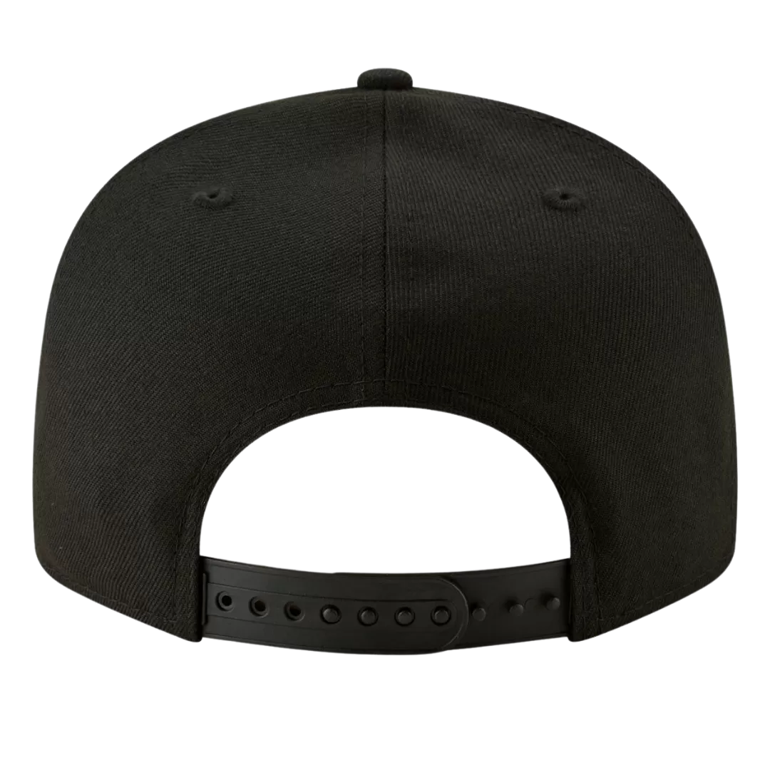 NEW ERA Denver Broncos Black On Black 9FIFTY Snapback Hat 5 NEW ERA Denver Broncos Black On Black 9FIFTY Snapback Hat - Image 3