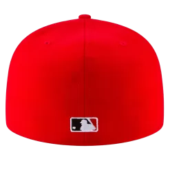 NEW ERA Cincinnati Reds 1990 World Series Patch 59FIFTY Fitted Hat -Fashion Hat Shop 119419043